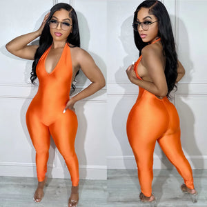 DISCO JUMPSUIT (Orange)