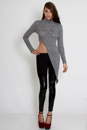 SIDE OUT TURTLENECK