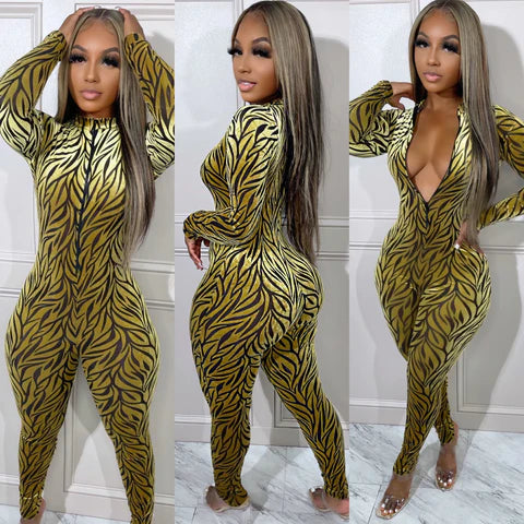 Golden Leaves Jumpsuit